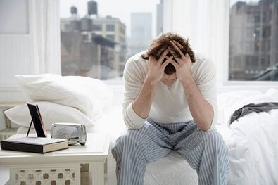 negalavimas ir galvos skausmas dėl prostatito