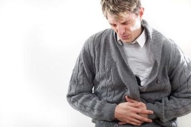 Žemutinio pilvo skausmas vyrui, sergančiam prostatitu